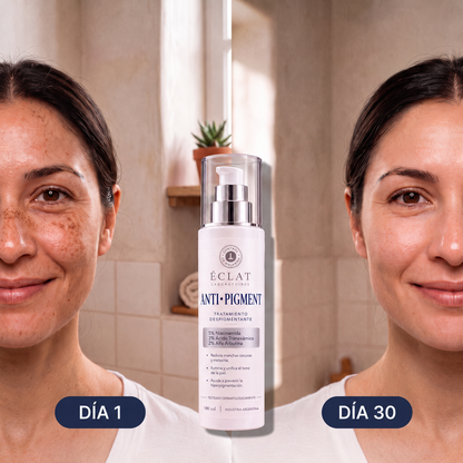 ÉCLAT® | Emulsión Facial Anti-Pigment Dermocosmética para Manchas Hormonales, Solares y de Acné