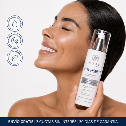 ÉCLAT® | Emulsión Facial Anti-Pigment Dermocosmética para Manchas Hormonales, Solares y de Acné
